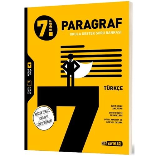7.SINIF PARAGRAF S.BANKASI HIZ YAYINLARI