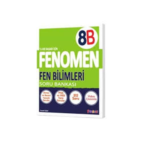 FENOMEN 8B FEN BİLİMLERİ SORU BANKASI