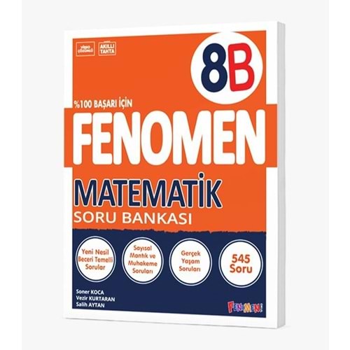 8.SINIF MATEMATİK (B) SORU BANKASI FENOMEN