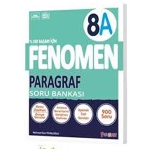 8.SINIF PARAGRAF (A) SORU BANKASI FENOMEN
