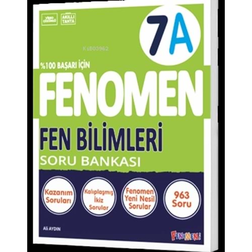 7.SINIF FEN BİLİMLERİ (A) SORU BANKASI FENOMEN