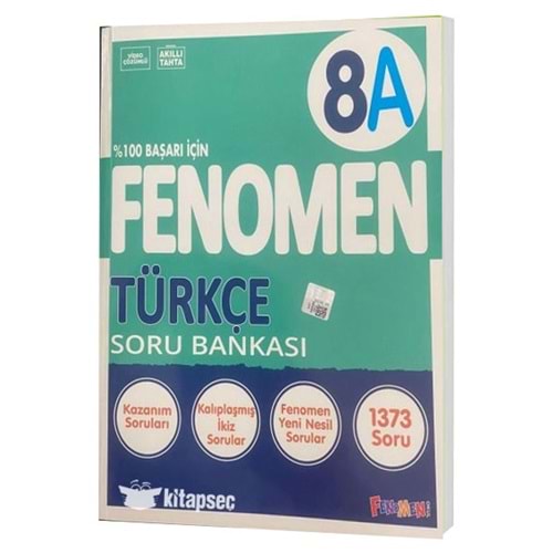 8.SINIF TÜRKÇE (A) SORU BANKASI FENOMEN