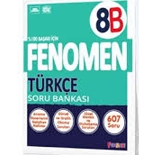 8.SINIF TÜRKÇE (B) SORU BANKASI FENOMEN