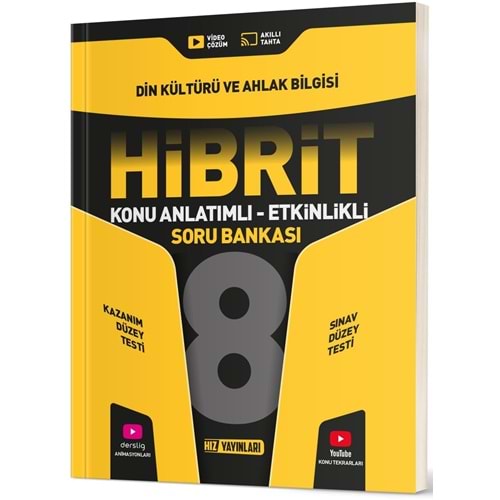 8.SINIF HİBRİT DİN SORU BANKASI HIZ