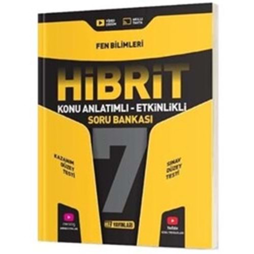 7.SINIF HİBRİT FEN BİLİMLERİ SORU BANKASI HIZ