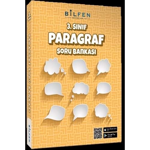 3.SINIF PARAGRAF SORU BANKASI BİLFEN