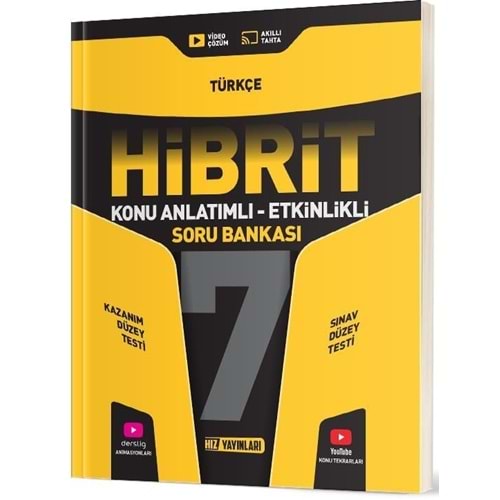 7.SINIF HİBRİT TÜRKÇE SORU BANKASI HIZ