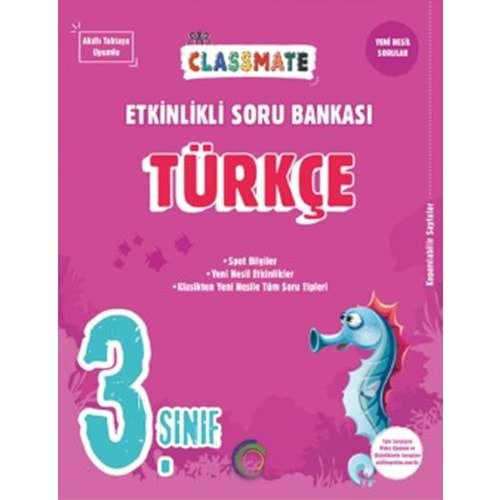 3.SINIF CLASSMATE TÜRKÇE SORU BANKASI OKYANUS