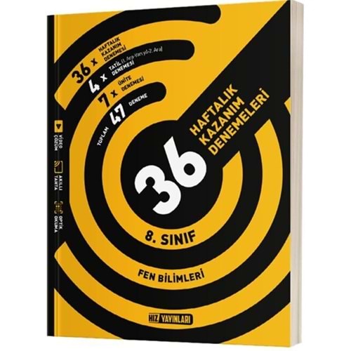 8.SINIF FEN 36 HAFTALIK DENEME HIZ