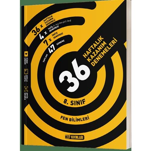 8.SINIF FEN 36 HAFTALIK DENEME HIZ