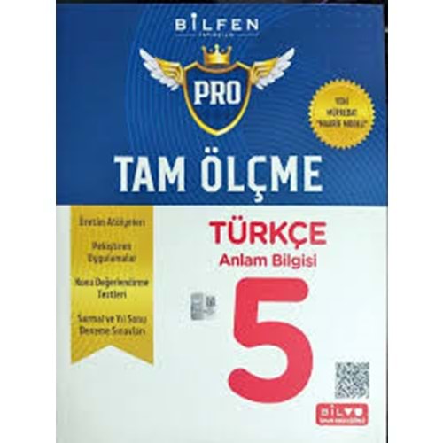5.SINIF TÜRKÇE TAM ÖLÇME PRO SORU BANKASI BİLFEN