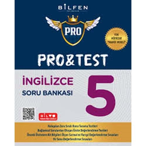 5.SINIF BİLFEN PROTEST PRO İNGİLİZCE SORU BANKASI BİLFEN