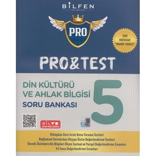5.SINIF PRO TEST DİN KÜLTÜRÜ SORU BANKASI BİLFEN