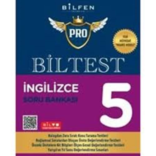 5.SINIF BİLTEST PRO İNGİLİZCE SORU BANKASI BİLFEN