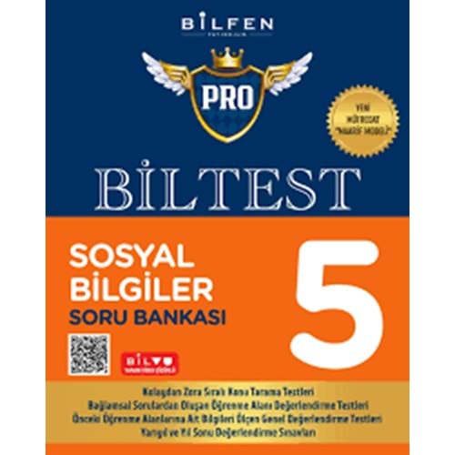 5.SINIF BİLTEST PRO SOSYAL BİLGİLER SB BİLFEN