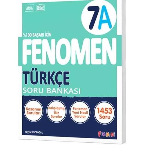 7.SINIF TÜRKÇE (A) SORU BANKASI FENOMEN