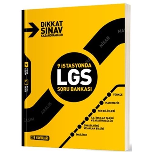 8.SINIF 9 İSTASYONDA LGS SORU BANKASI HIZ
