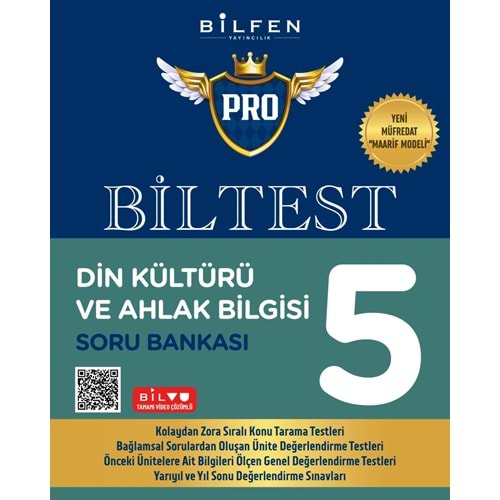 5.SINIF DİN KÜLT. AHL.BİLGİSİ BİLTEST SORU BANKASI BİLFEN