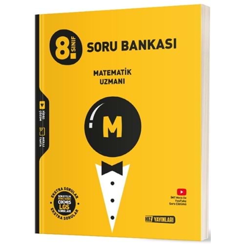 8.SINIF MATEMATİK UZMANI SORU BANKASI HIZ YAYINLARI