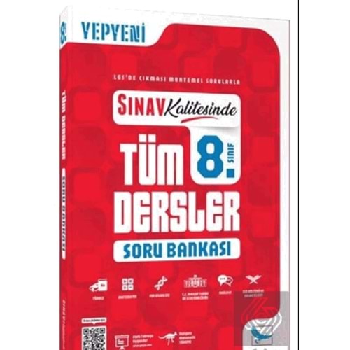 8.SINIF TÜM DERSLER SORU BANKASI SINAV KALİTESİNDE