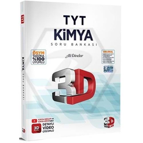 TYT KİMYA SORU BANKASI 3D YAYINLARI