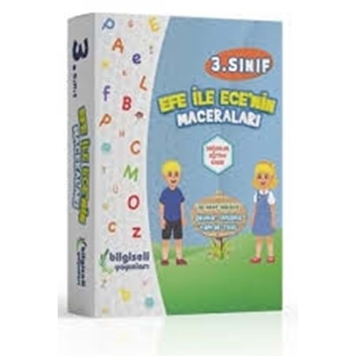 3.SINIF EFE İLE ECE NİN MACERALARI 10KTP BİLGİSELİ
