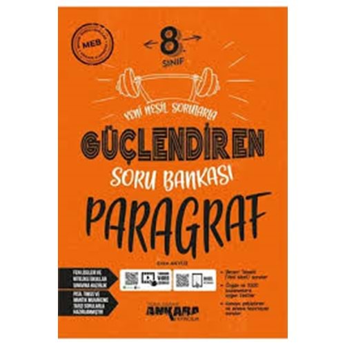 8.SINIF GÜÇLENDİREN PARAGRAF SORU BANKASI ANKARA