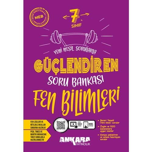 7.SINIF GÜÇLENDİREN FEN BİLİMLERİ SORU BANKASI ANKARA