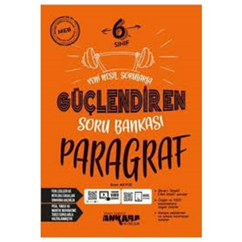 6.SINIF GÜÇLENDİREN PARAGRAF SORU BANKASI ANKARA