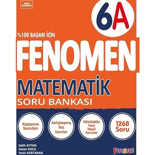6.SINIF MATEMATİK (A) SORU BANKASI FENOMEN