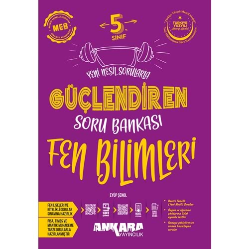 5.SINIF GÜÇLENDİREN FEN BİLİMLERİ SORU BANKASI ANKARA