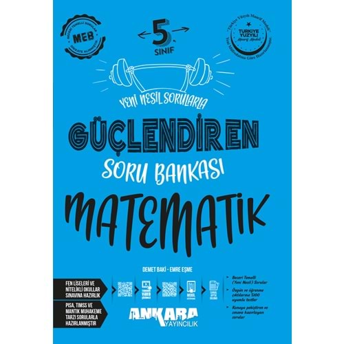 5.SINIF GÜÇLENDİREN MATEMATİK SORU BANKASI ANKARA