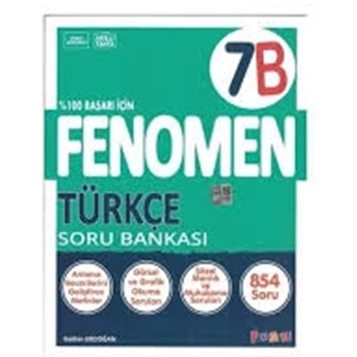 7.SINIF TÜRKÇE (B) SORU BANKASI FENOMEN