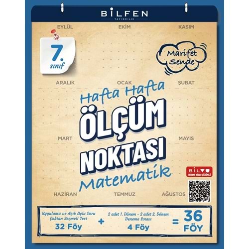 7.SINIF ÖLÇÜM NOKTASI MATEMATİK SORU BANKASI