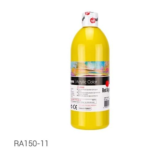 AKRİLİK BOYA 500 ML SARI RED APPLE