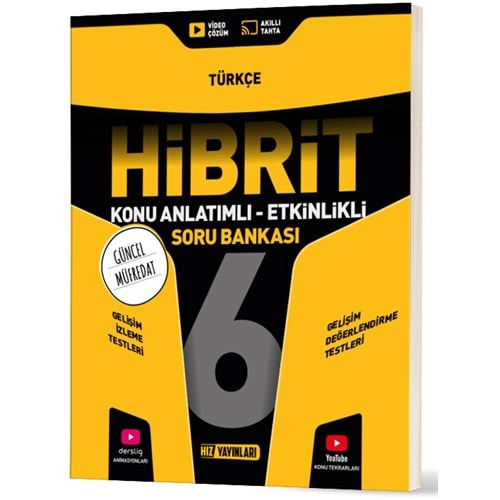 6.SINIF TÜRKÇE HİBRİT HIZ