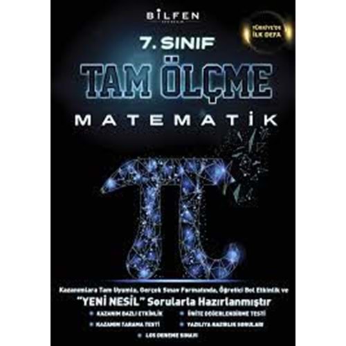 7.SINIF MATEMATİK TAM ÖLÇME S.BANKASI BİLFEN