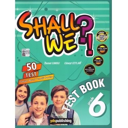 6.SINIF SHALL WE TEST BOOK YDS