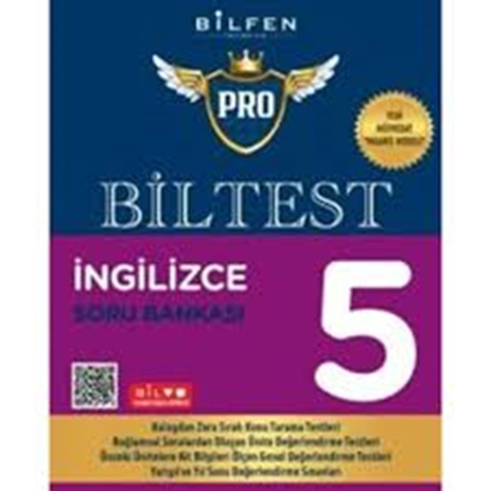 5.SINIF BİLTEST PRO İNGİLİZCE SORU BANKASI BİLFEN