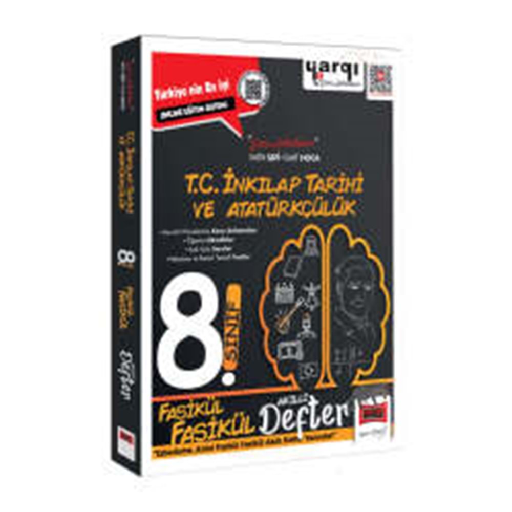 8.SINIF İNKILAP TARİHİ VE ATATÜRKÇÜLÜK FASİKÜL AKILLI DEFTER YARGI